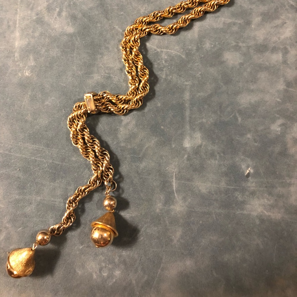 Vintage Goldtone Lariat